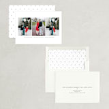 "Triptych" - Save the Dates in Linen by Erin Deegan - Assembled