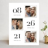 "Triple Take" - Save the Dates in Pearl by Hooray Creative - Front