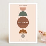 "Balance" - Save the Dates in Peach by Chandler Lettin - Front