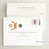 "Balance" - Save the Dates in Peach by Chandler Lettin - FREE Recipient Addressing