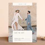 "Label" - Save the Dates in Slate by Joyce Pinheiro - Front