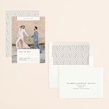"Label" - Save the Dates in Slate by Joyce Pinheiro - Assembled