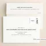 "All of Me" - Save the Dates in Ivory by Brooke Chandler - FREE Recipient Addressing