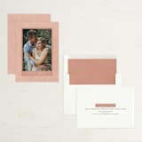 "Circles on Circles" - Save the Dates in Terracotta by Ella Weaver - Assembled