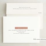 "Circles on Circles" - Save the Dates in Terracotta by Ella Weaver - FREE Recipient Addressing