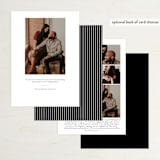 "Lagom" - Save the Dates in Ivory by lulu and isabelle - Back of Card Options