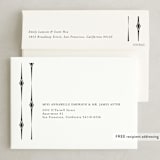 "Booked" - Save the Dates in Ink by Mere Paper - FREE Recipient Addressing