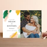 "Hamptons" - Save the Dates in Melon by Erika Firm - Front