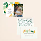 "Hamptons" - Save the Dates in Melon by Erika Firm - Assembled