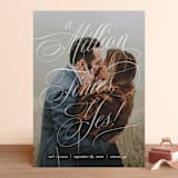 "A Million Times" - Save the Dates in Snow by Paper Raven Co. - Front