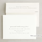 "Nicole" - Save the Dates in Tuscan Thyme by Kate Ross - FREE Recipient Addressing