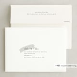 "Photo Spread" - Save the Dates in Mist by Olivia Goree - FREE Recipient Addressing