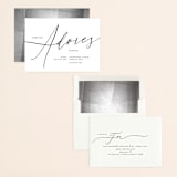 "i adore you" - Save the Dates in Ebony by Phrosné Barwood - Assembled