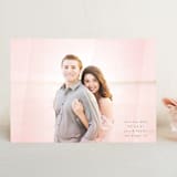 "Watercolor Wash" - Save the Dates in Blush by Phrosné Barwood - Front