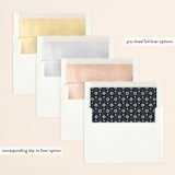 "A Touch of Light" - Save the Dates in Rainbow by Maria Hilas-Louie - Envelope Liner Options
