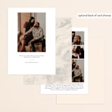 "Display" - Save the Dates in Blush by Carly Reed Walker - Back of Card Options