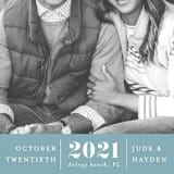 "hayden" - Save the Dates in Oceans by Kate Ross - Detail