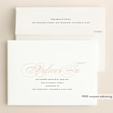 "Nestled" - Save the Dates in Cream by Roxy Cervantes - FREE Recipient Addressing