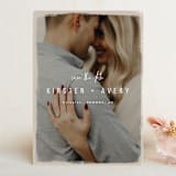 "Kindred" - Save the Dates in Nutmeg by Melissa Egan of Pistols - Front