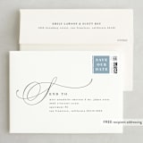"Legato" - Save the Dates in Cloud by Hooray Creative - FREE Recipient Addressing