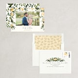 "Floral Canopy" - Save the Dates in Lemon by Susan Moyal - Assembled