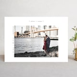 "Cityscape" - Save the Dates in Onyx by Faith Dorn - Front