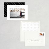 "Cityscape" - Save the Dates in Onyx by Faith Dorn - Assembled