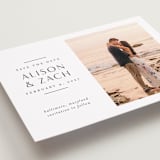 "Elegant Space" - Save the Dates in Sugar by Jessica Williams - Detail