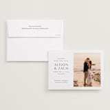 "Elegant Space" - Save the Dates in Sugar by Jessica Williams - Save the Date with Envelope