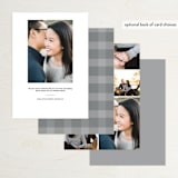 "All About that Date" - Save the Dates in Opal by Hooray Creative - Back of Card Options
