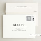 "All About that Date" - Save the Dates in Opal by Hooray Creative - FREE Recipient Addressing