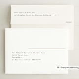 "Refreshed" - Save the Dates in Blush by Mere Paper - FREE Recipient Addressing