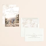 "Birchbark" - Save the Dates in Natural by Kelsey Mucci - Assembled