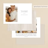 "Summertime Love" - Save the Dates in Cloud by Wildfield Paper Co - Back of Card Options