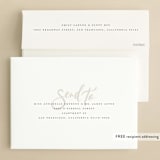 "Summertime Love" - Save the Dates in Cloud by Wildfield Paper Co - FREE Recipient Addressing