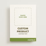"Portrait" - Save the Dates in Charcoal by Minted - Front