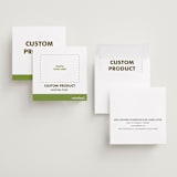 "square" - Save the Dates in Charcoal by Minted - Assembled
