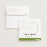 "square" - Save the Dates in Charcoal by Minted - Save the Date with Envelope