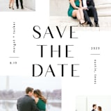 "modern day" - Save the Dates in Onyx by Lauren Chism - Detail