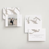 "chique" - Save the Dates in Chiffon by Angela Garrick - Assembled