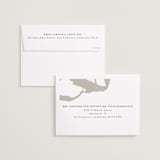 "chique" - Save the Dates in Chiffon by Angela Garrick - FREE Recipient Addressing