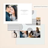 "Deco Do" - Save the Dates in Sky by Shari Margolin - Back of Card Options