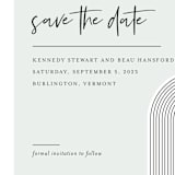 "Deco Do" - Save the Dates in Sky by Shari Margolin - Detail
