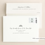 "Deco Do" - Save the Dates in Sky by Shari Margolin - FREE Recipient Addressing
