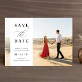 "Southern Charm" - Save the Dates in Noir by Beth Murphy - Front
