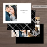 "Southern Charm" - Save the Dates in Noir by Beth Murphy - Back of Card Options