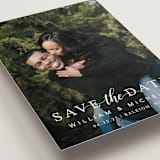 "Convey our Love" - Save the Dates in Snow by MC Designs - Detail