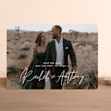 "Growing Love" - Save the Dates in Dahlia by Alice Carmen - Front