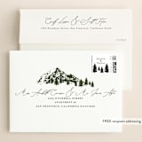 "Our Adventure" - Save the Dates in Forest by Elly - FREE Recipient Addressing
