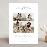 "Simply" - Save the Dates in Golden by Sarah Brown - Front